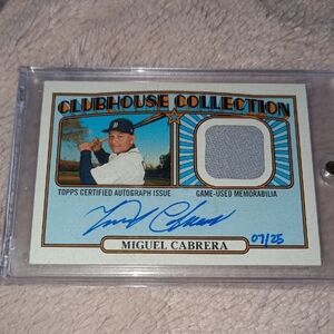 Miguel Cabrera Auto/25 CCAR-MC